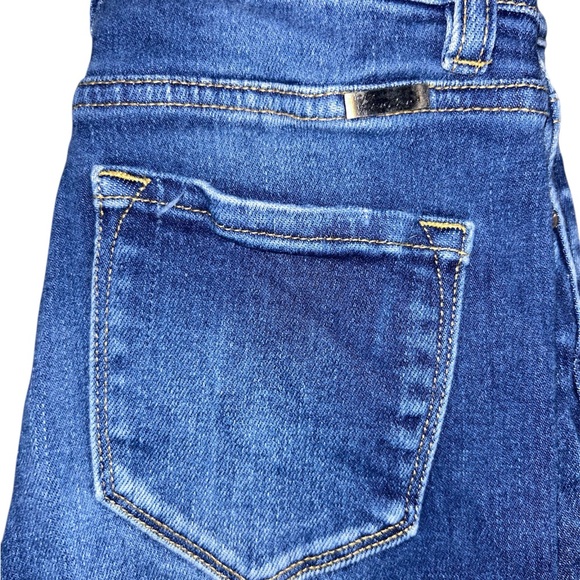 KanCan Women’s Skinny Jeans Distressed Dark Wash Size 25 - Picture 4 of 5